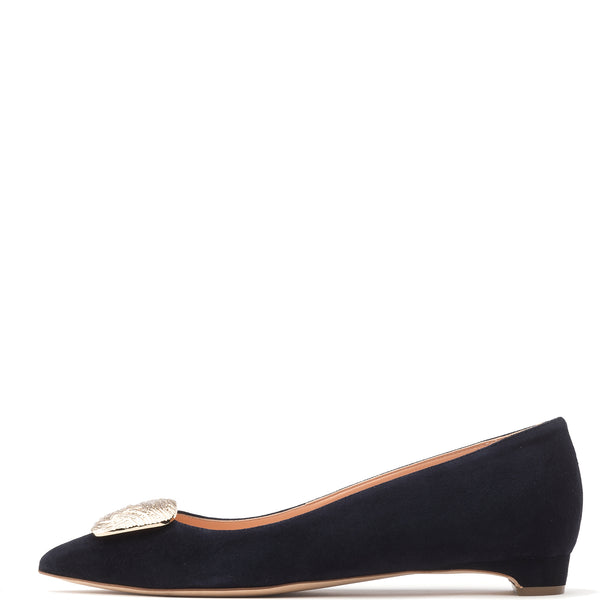 rupert sanderson Bedfa Ripple Pebble Moonlight Suede 10mm