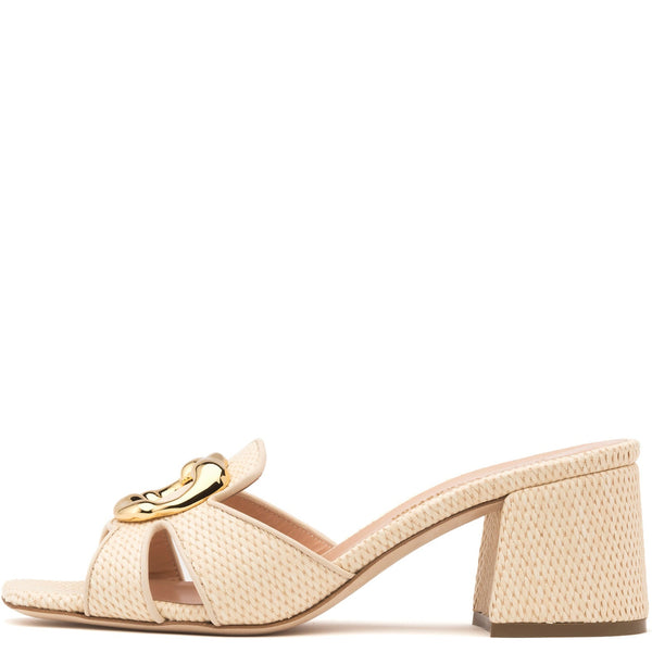 rupert sanderson Cicely Natural Raffia 60mm Sandals