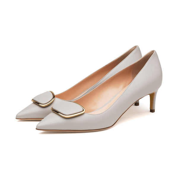 Rupert Sanderson Nora Double Pebble Perla Nappa 60mm