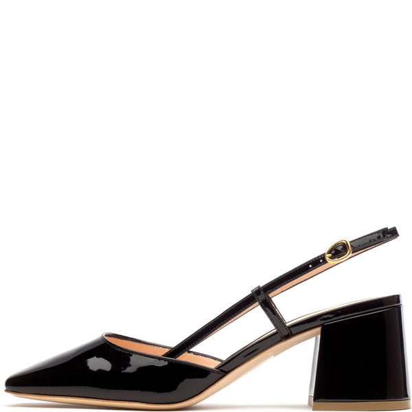 rupert sanderson Otranto Black Patent 60mm Mid Heels