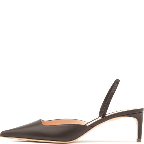 rupert sanderson Aminta Coffee Calf 55mm Mid Heels