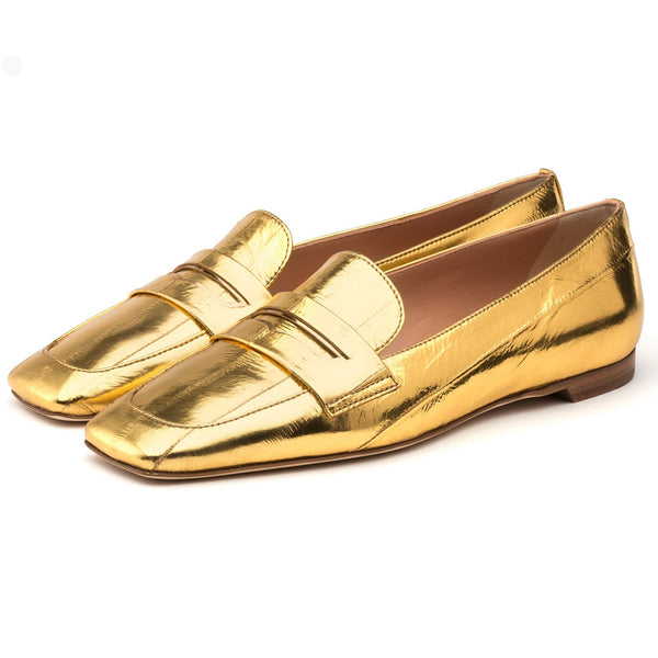 Rupert Sanderson Doublet Gold Eel 5mm