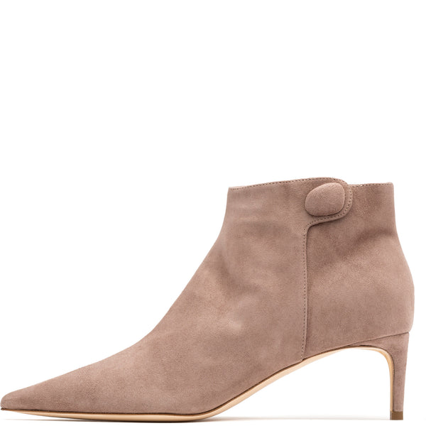 rupert sanderson Flame Greige Suede 55mm Mid Heels