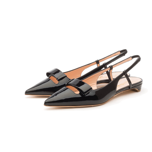 Rupert Sanderson Homai Black Patent 5mm