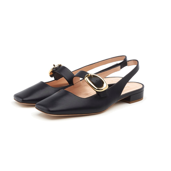 Rupert Sanderson Kakoda Black Calf 10mm