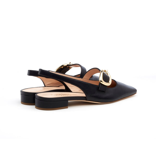 Rupert Sanderson Kakoda Black Calf 10mm