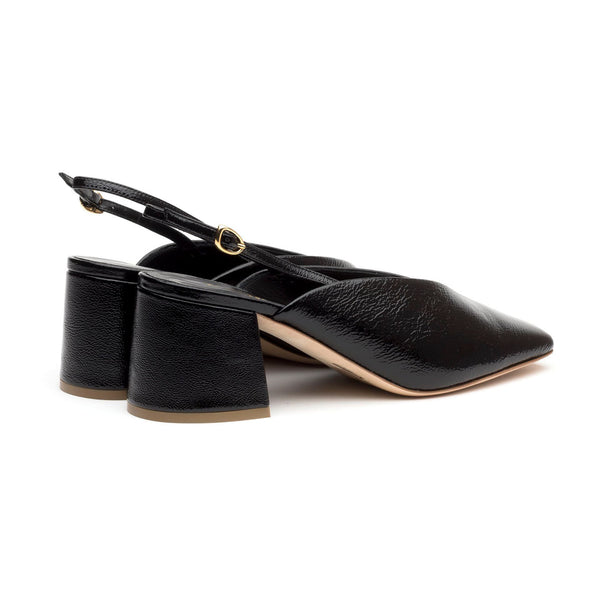 Rupert Sanderson Marquito Black Naplak 60mm