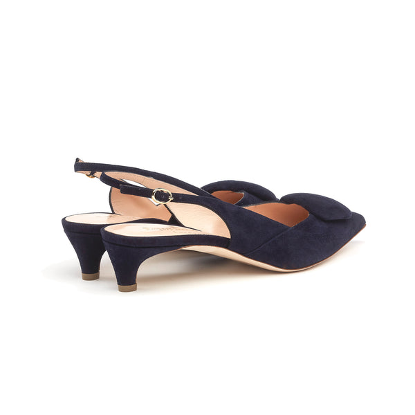 Rupert Sanderson Misty Notte Suede 30mm Heels