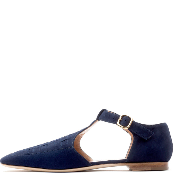 rupert sanderson Nuna Midnight Suede 5mm Sandals