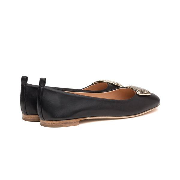 Rupert Sanderson Vedette Ripple Pebble Black Nappa