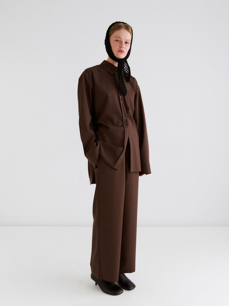 Rus Cebola Shirt Oversized Wool Shirt