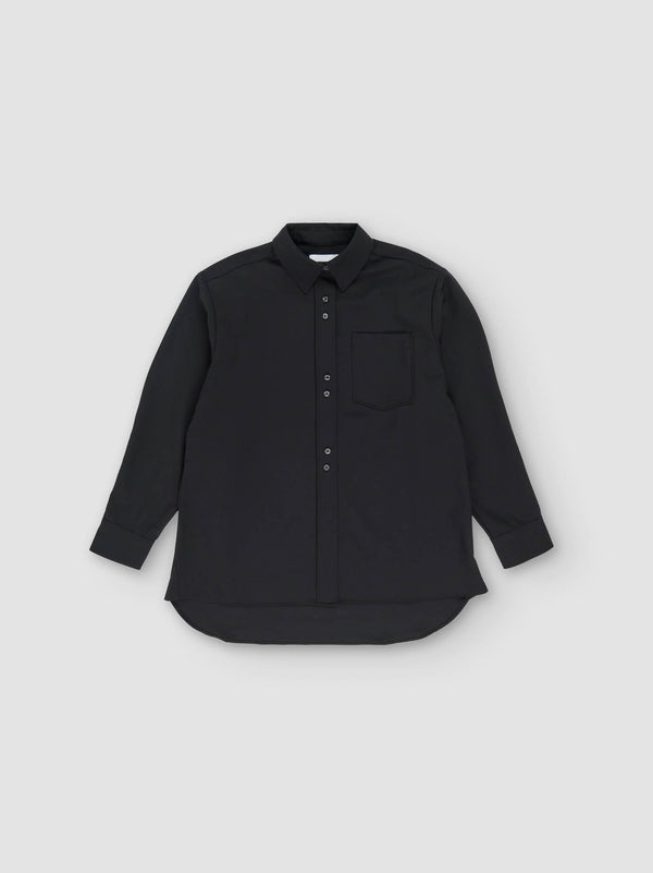 rus Cebola shirt Oversized wool shirt