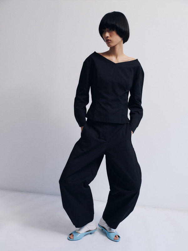 rus Domu pants Curved leg pants