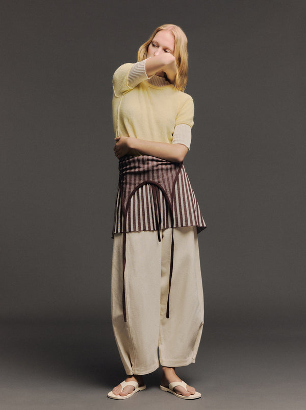 rus Domu pants Curved leg pants