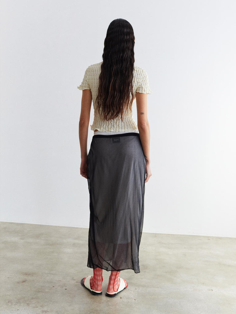 Rus Hankachi Skirt Sheer Skirt