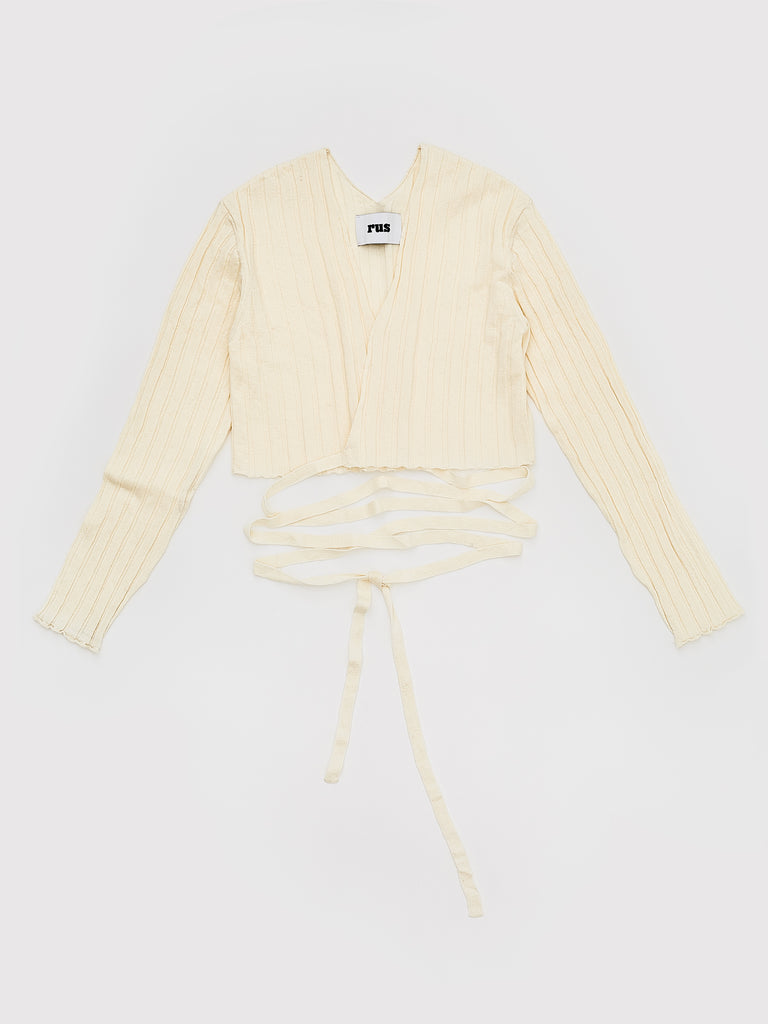Rus Hoyo Cardigan Cropped Wrap Cardigan