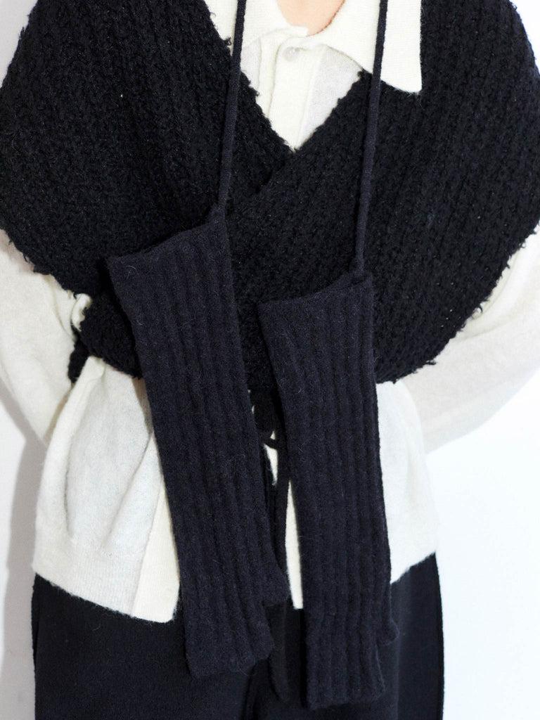 Rus Mijikai Mittens Ribbed Mittens