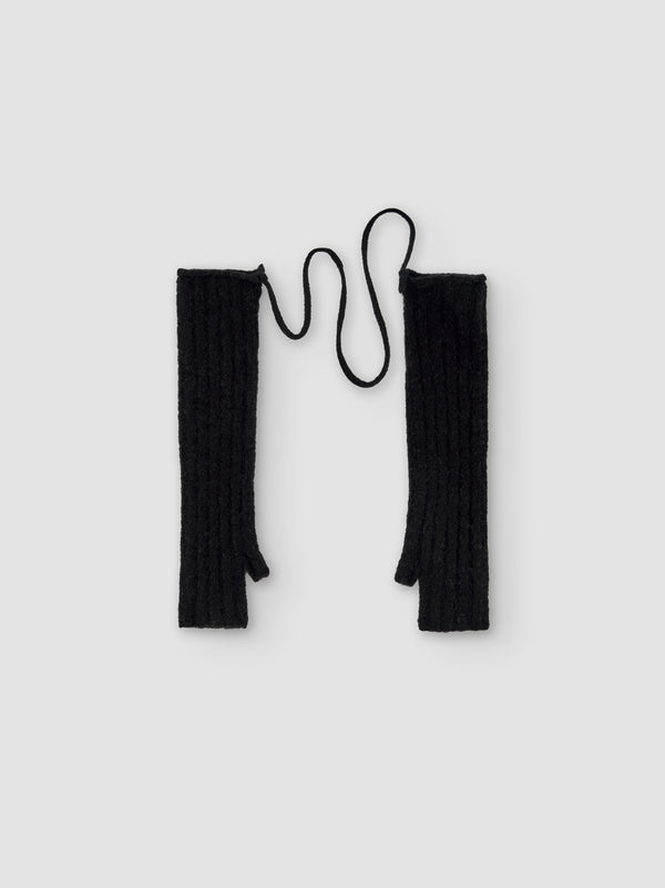 rus Mijikai mittens Ribbed mittens