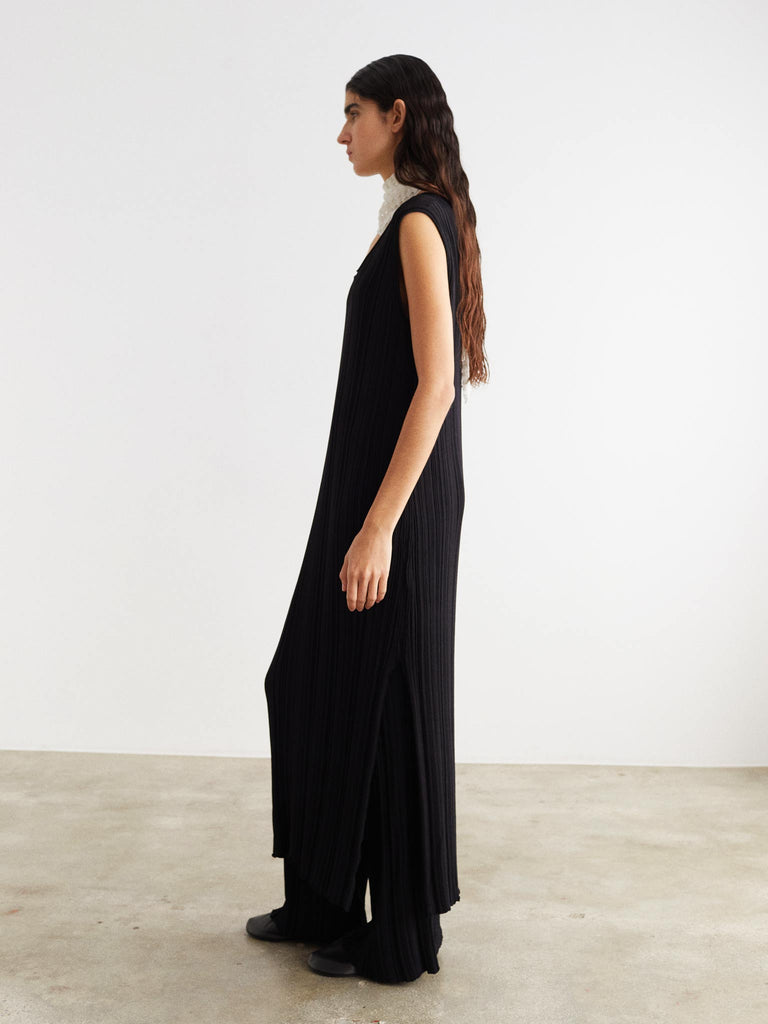 Rus Musubi Dress Ribbed Sleeveless Dress