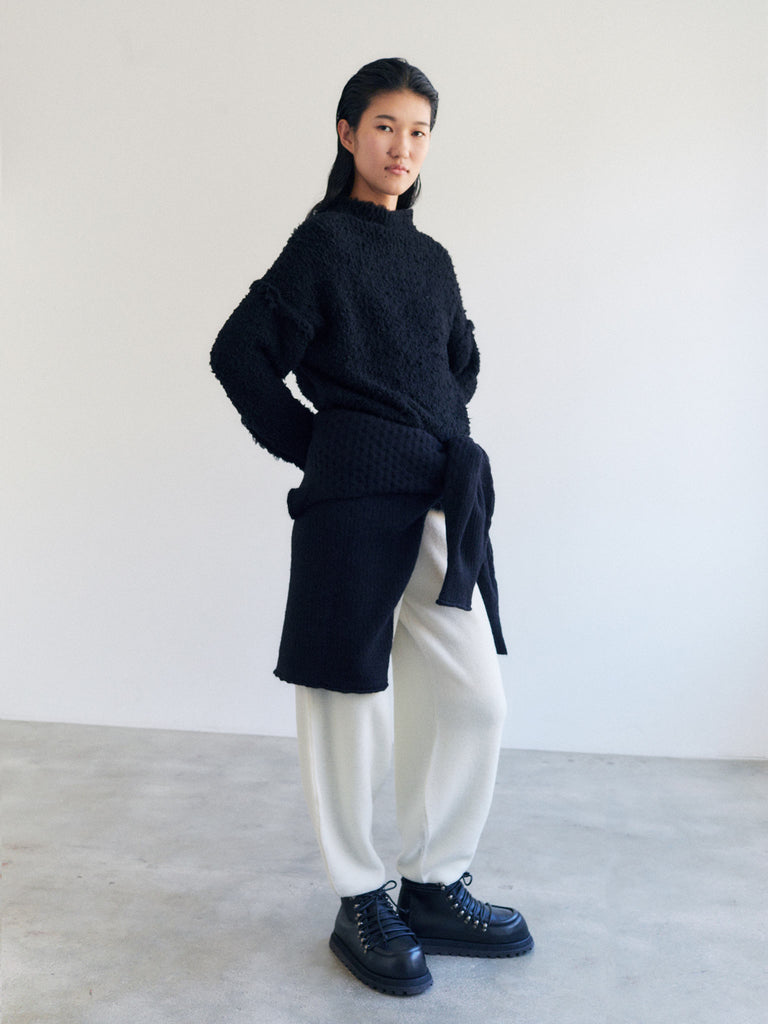 Rus Nemuri Sweater Textured Wool Sweater