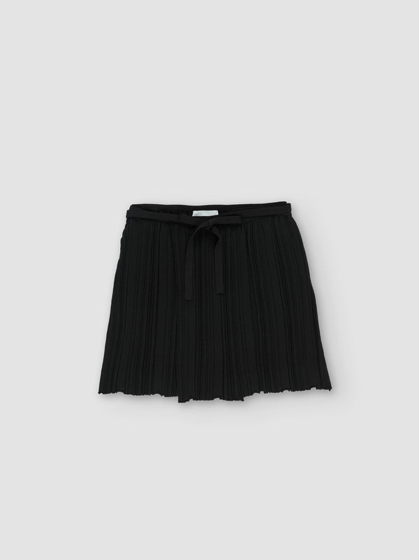 rus Oto skirt Ribbed wrap skirt