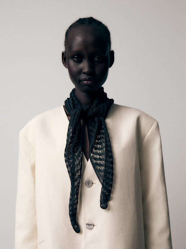 rus Porta blazer Collarless suit jacket