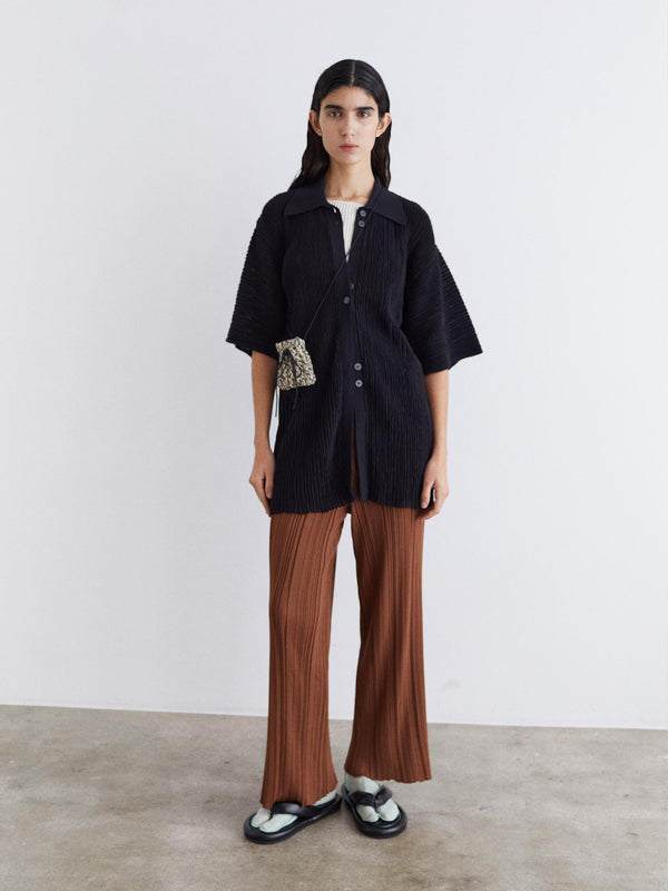 rus Ruten pants Ribbed textured pants