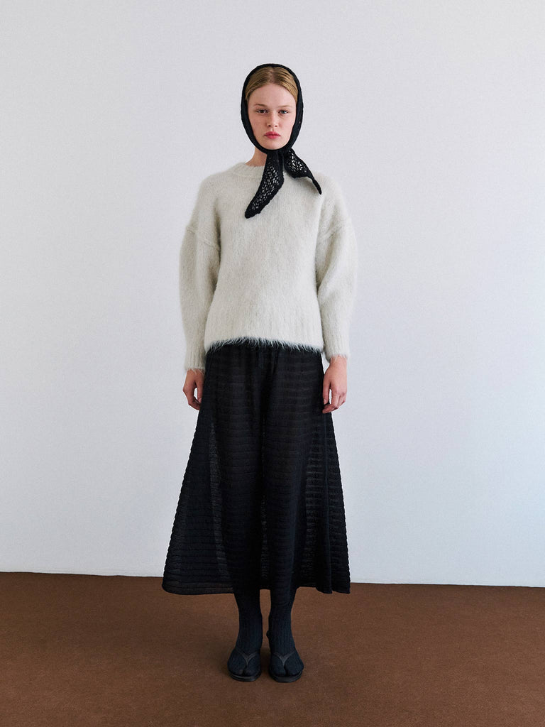 Rus Sakuru Sweater Brushed Crewneck Sweater