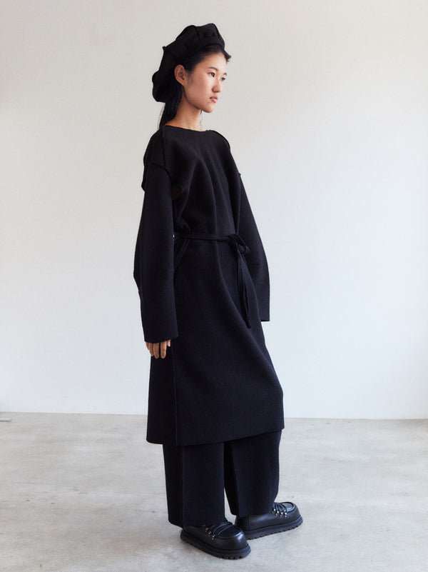 rus Vase dress Felted merino wool dress