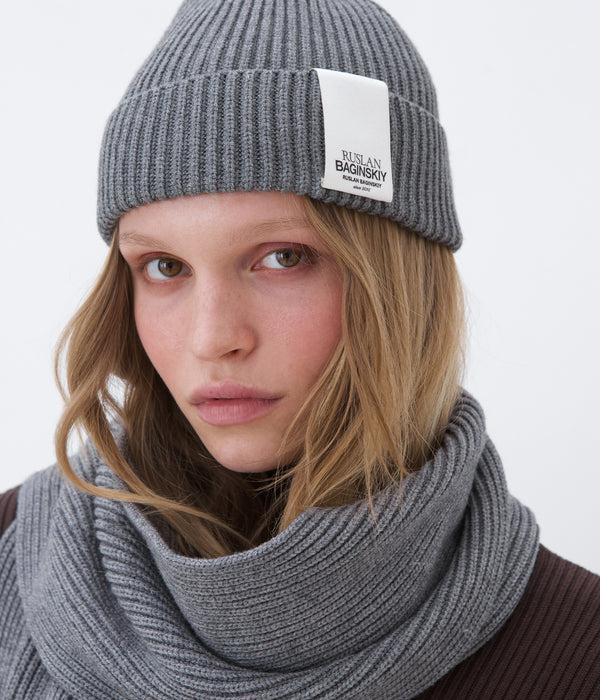 Ruslan Baginskiy Appliquéd Wool-blend Beanie • RB United States