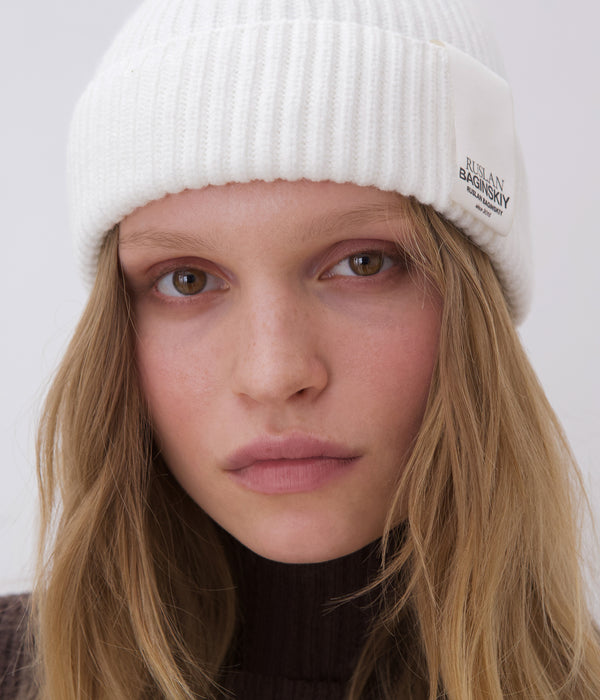 Ruslan Baginskiy Appliquéd Wool-blend Beanie • RB United States