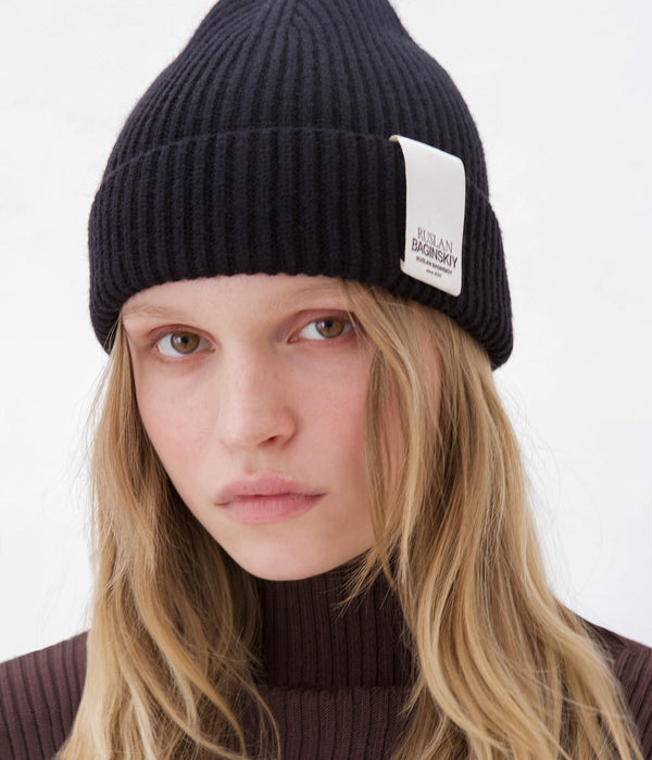 Ruslan Baginskiy Appliquéd Wool-blend Beanie • RB United States