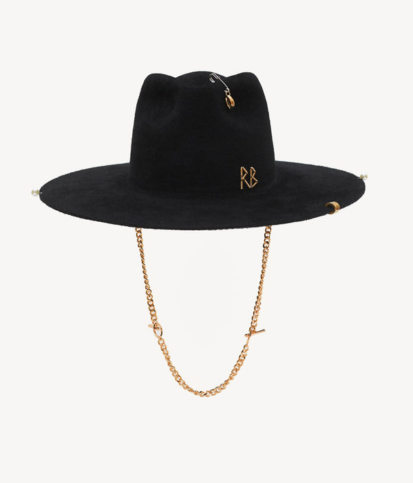 ruslan baginskiy Chain Strap Fedora Hat • RB United States