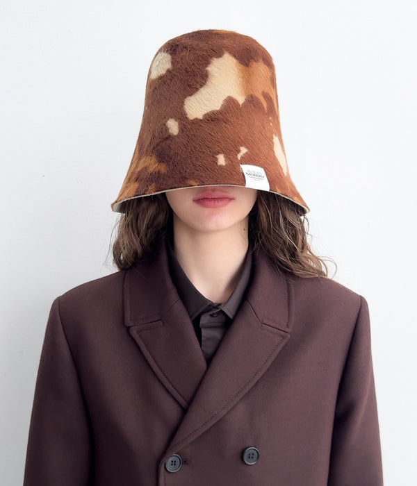 Ruslan Baginskiy Cow Print Bucket Hat • RB United States