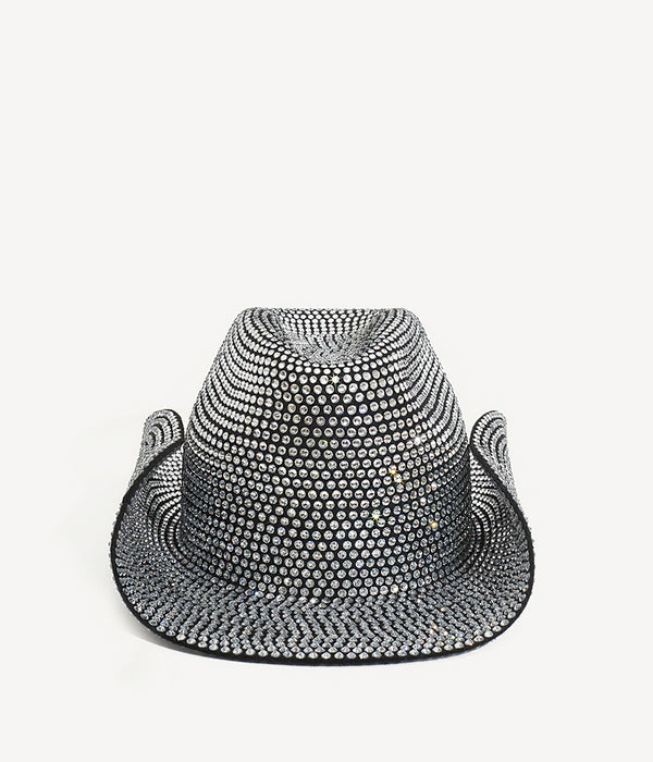 Ruslan Baginskiy Crystal-embellished Cowboy Hat • RB United States