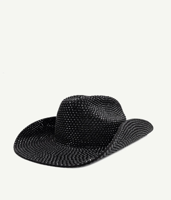 Ruslan Baginskiy Crystal-embellished Cowboy Hat • RB United States