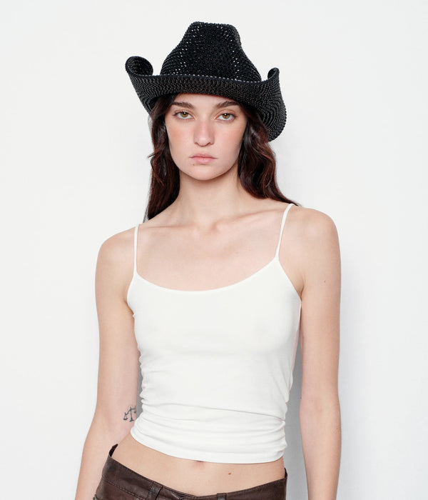 Ruslan Baginskiy Crystal-embellished Cowboy Hat • RB United States