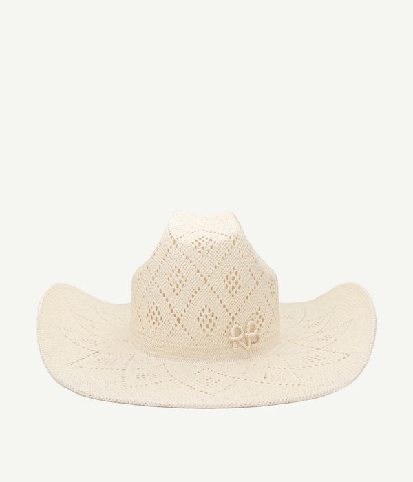 ruslan baginskiy Cut Out-Detail Straw Cowboy Hat • RB United States