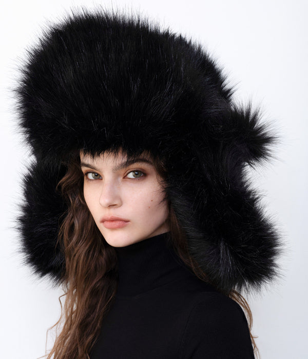 Ruslan Baginskiy Faux-Fur Aviator Hat • RB United States