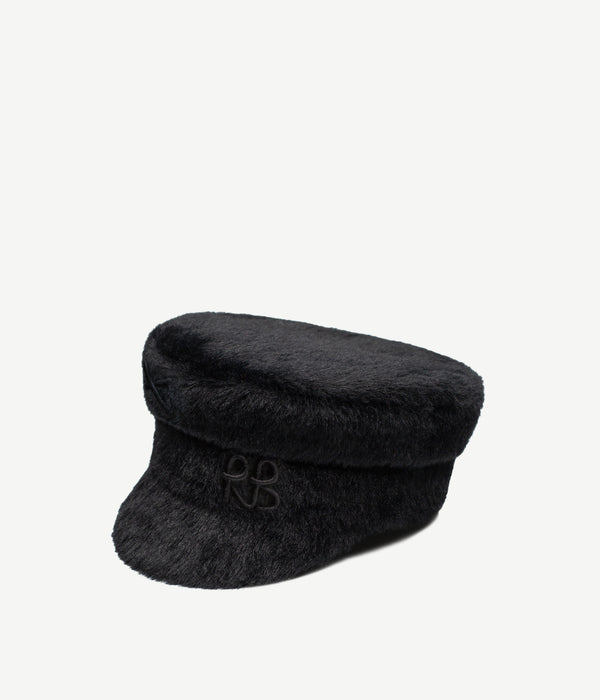 Ruslan Baginskiy Faux-Fur Baker Boy Cap • RB United States