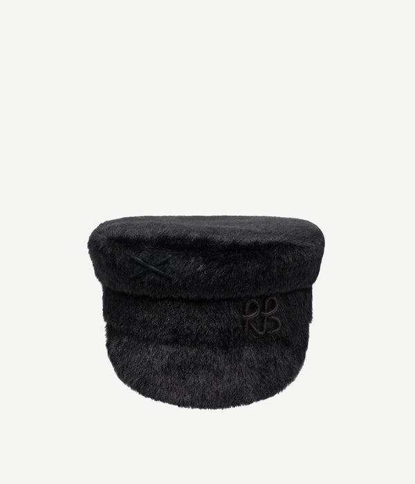 ruslan baginskiy Faux-Fur Baker Boy Cap • RB United States