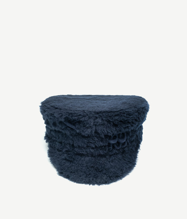 ruslan baginskiy Faux-Fur Baker Boy Cap • RB United States