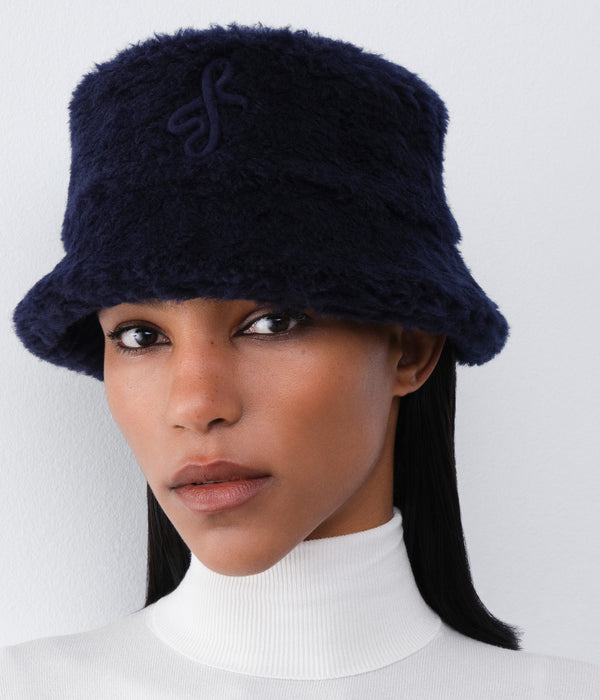 Ruslan Baginskiy Faux-Fur Bucket Hat • RB United States