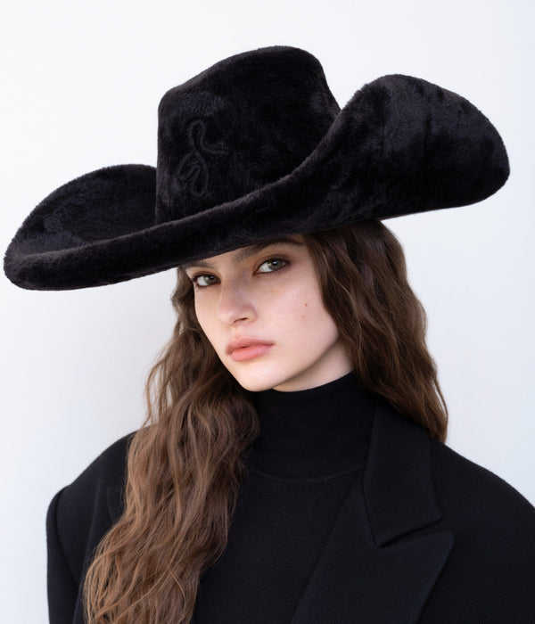 Ruslan Baginskiy Faux Fur Cowboy Hat • RB United States