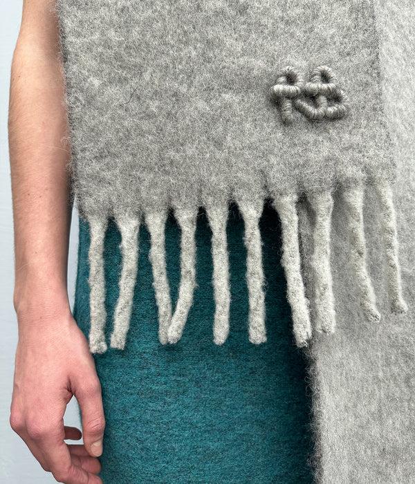 Ruslan Baginskiy Fringed Alpaca-blend Scarf Mid • RB United States