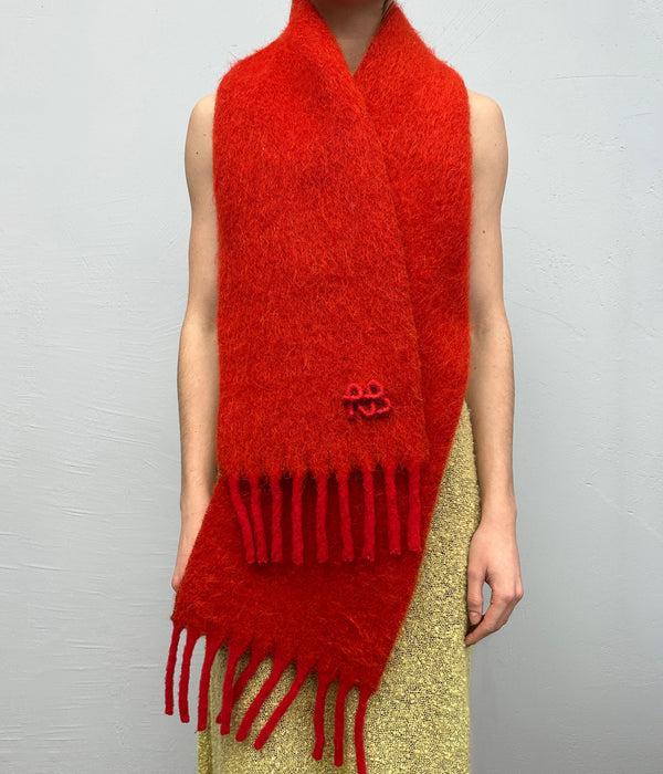 Ruslan Baginskiy Fringed Alpaca-blend Scarf Mid • RB United States
