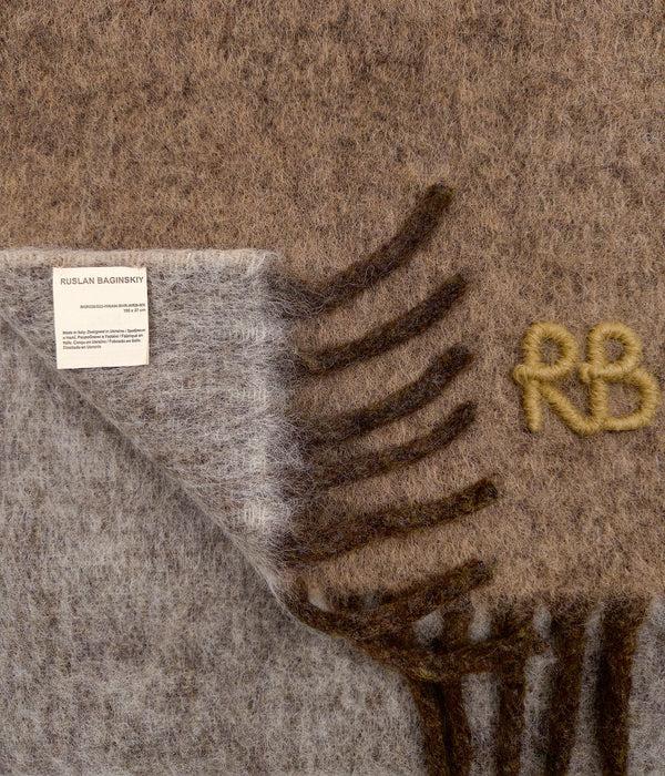 Ruslan Baginskiy Fringed Alpaca-blend Scarf Mid • RB United States