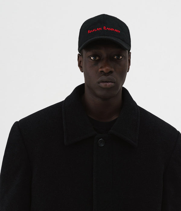 Ruslan Baginskiy Hand-embroidered Wool Baseball Cap • RB United States