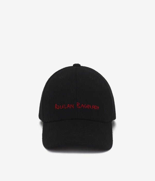 ruslan baginskiy Hand-embroidered Wool Baseball Cap • RB United States