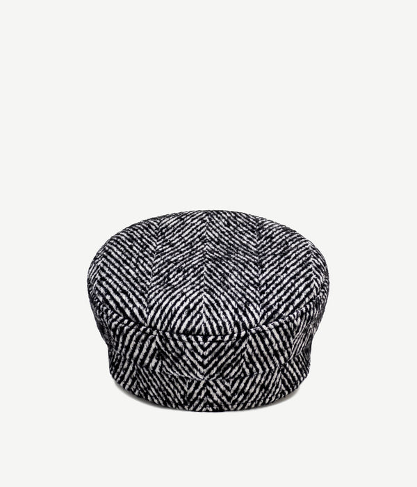 Ruslan Baginskiy Herringbone-wool Baker Boy Cap • RB United States